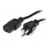 StarTech.com Cable de Poder NEMA 5-15P - C13 Coupler, 90cm, Negro  1
