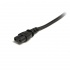 StarTech.com Cable de Poder NEMA 1-15 Macho - IEC 60320 C7, 1.8 Metros, Negro  3
