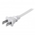 StarTech.com Cable de Poder NEMA 1-15P Macho - C7 Hembra, 1.8 Metros, Blanco  2