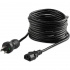 StarTech.com Cable de Poder NEMA 5-15P Macho - C13 Acoplador Hembra, 4.6 Metros, Negro  4