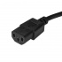 StarTech.com Cable de Poder Acodado NEMA 5-15P Macho - C13 Acoplador Hembra, 90cm, Negro  3
