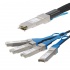 StarTech.com Cable QSFP4SFP10C5 QSFP+ Macho - 4x SFP+ Macho, 5 Metros, Negro