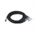 StarTech.com Cable QSFP4SFP10C5 QSFP+ Macho - 4x SFP+ Macho, 5 Metros, Negro - Imagen adicional 1