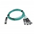 StarTech.com Cable QSFP4X10GAO5 QSFP+ Macho - 4x SFP+ Macho, 5 Metros, Negro - Imagen adicional 1