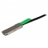StarTech.com Cable QSFPMM2M QSFP+ Macho - QSFP+ Macho, 2 Metros, Negro - Imagen adicional 1