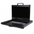 Startech.com Consola para Rack 1U, incluye Pantalla 17'', Lector de Huellas Digitales, Concentrador Hub USB  1