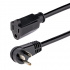 StarTech.com Cable de Poder NEMA 5-15P - NEMA 5-15R, 1.8 Metros, Negro  1