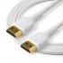 StarTech.com Cable HDMI Certificado Premium con Ethernet HDMI 2.0 Macho - HDMI 2.0 Macho, 4K, 60Hz, 1 Metro, Blanco  3