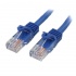StarTech.com Cable Patch Cat5e UTP sin Enganches RJ-45 Macho - RJ-45 Macho, 1.8 Metros, Azul   1