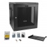 StarTech.com Gabinete Abisagrado de Pared 12U, hasta 90kg, Negro  3