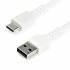 StarTech.com Cable USB A Macho - USB C Macho, 2 Metros, Blanco  1