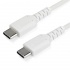 StarTech.com Cable USB-C Macho - USB-C Macho, 1 Metro, Blanco  1