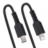 StarTech.com Cable Espiral Lightning Macho - USB-C Macho, 50cm, Negro  5