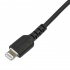 StarTech.com Cable de Carga Certificado MFi Lightning Macho - USB-C Macho, 2 Metros, Negro, para iPod/iPhone/iPad  3