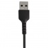 Startech.com Cable de Carga Certificado MFi Lightning Macho - USB A 2.0 Macho, 15cm, Negro, para para iPod/iPhone/iPad  5