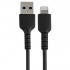 Startech.com Cable de Carga Certificado MFi Lightning Macho - USB A 2.0 Macho, 15cm, Negro, para para iPod/iPhone/iPad  7