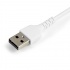 Startech.com Cable de Carga Certificado MFi Lightning Macho - USB A 2.0 Macho, 15cm, Blanco, para para iPod/iPhone/iPad  2