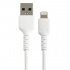 Startech.com Cable de Carga Certificado MFi Lightning Macho - USB A 2.0 Macho, 15cm, Blanco, para para iPod/iPhone/iPad  5