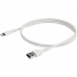 StarTech.com Cable de Carga Certificado MFi Lightning Macho - USB A Macho, 1 Metro, Blanco, para iPod/iPhone/iPad  2