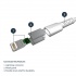 StarTech.com Cable de Carga Certificado MFi Lightning Macho - USB A Macho, 1 Metro, Blanco, para iPod/iPhone/iPad  5