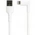 StarTech.com Cable de Carga Certificado MFi USB A Macho - Lightning Macho, 1 Metro, Blanco, para iPod/iPhone/iPad  3