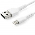 StarTech.com Cable de Carga Certificado MFi Lightning Macho - USB A Macho, 2 Metros, Blanco, para iPod/iPhone/iPad  1