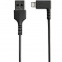 StarTech.com Cable de Carga Certificado MFi USB A Macho - Lightning Macho, 2 Metros, Negro, para iPod/iPhone/iPad  2