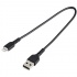 Startech.com Cable de Carga Certificado MFi Lightning Macho - USB A 2.0 Macho, 30cm, Negro, para para iPod/iPhone/iPad  1