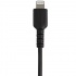 Startech.com Cable de Carga Certificado MFi Lightning Macho - USB A 2.0 Macho, 30cm, Negro, para para iPod/iPhone/iPad  6