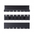 Charola Portacables S2MB-DESK-CABLE-TRAY, para Debajo del Escritorio, hasta 5Kg, 2 Piezas - Imagen adicional 2