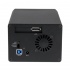 Startech.com Gabinete con Ventilador USB 3.0 eSATA para 2 Discos Duros, 3.5'', SATA III, Negro  4