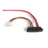 StarTech.com Cable SAS 29-pin - SATA con Alimentación LP4, Rojo  6