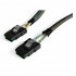 StarTech.com Cable SAS Serial Attached SCSI SFF-8087 - SFF8087, 1 Metro, Negro  1