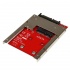 StarTech.com Adaptador Convertidor de SSD mSATA - SATA de 2.5''  3