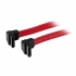 StarTech.com Cable SATA de Ángulo Recto a la Derecha, 30cm, Rojo