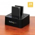 StarTech.com Docking Station con Función de Copiado Rápido de 2 Bahías, USB 3.1, SATA, 2.5''/3.5''  5