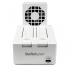 StarTech.com Docking Station USB 3.0 con Ventilador para 2 Discos Duros, 2.5''/3.5'', SATA, Blanco  3