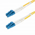 StarTech.com Cable Fibra Óptica Monomodo OS2 LC Macho - LC Macho, Núcleo 9µm, Cubierta 125µm, 15 Metros, Amarillo  1
