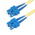 StarTech.com Cable Fibra Óptica Monomodo OS2 SC Macho - SC Macho, Núcleo 9µm, Cubierta 125µm, 10 Metros, Amarillo  1