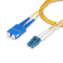 StarTech.com Cable Fibra Óptica Monomodo OS2 LC Macho - SC Macho, Núcleo 9µm, Cubierta 125µm, 3 Metros, Amarillo - Imagen adicional 6