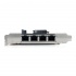 StarTech.com Tarjeta PCI Express ST1000SPEX4, Alámbrico, con 4 Puertos Ethernet Gigabit NIC - Imagen adicional 2