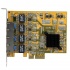 StarTech.com Tarjeta PCI Express Ethernet Gigabit de 4 Puertos RJ-45, Alámbrico, 2000 Mbit/s  2