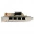 StarTech.com Tarjeta PCI Express Ethernet Gigabit de 4 Puertos RJ-45, Alámbrico, 2000 Mbit/s  3