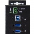 StarTech.com Hub Concentrador Industrial, 5000 Mbit/s, USB 3.0 de 10 Puertos, Negro  3