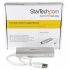 StarTech.com Hub Concentrador de 3 Puertos USB A 3.0 con Adaptador de Red Ethernet Gigabit  6