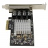 StarTech.com Tarjeta de Red PCI Express Ethernet Gigabit con 4 Puertos RJ-45 Chipset Intel i350  2