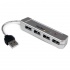 StarTech.com Hub USB 2.0, 1x USB A Macho, 4x USB A Hembra, 480 Mbit/s