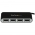 StarTech.com Hub Concentrador USB A 2.0 de 4 Puertos con Cable Integrado, 480 Mbit/s, Negro/Plata  3