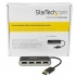 StarTech.com Hub Concentrador USB A 2.0 de 4 Puertos con Cable Integrado, 480 Mbit/s, Negro/Plata  6