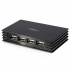 StarTech.com Hub USB 2.0, 4 Puertos, 480 Gbit/s, Negro  1